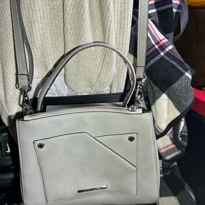 Michael Kors Gray Crossbody Bag